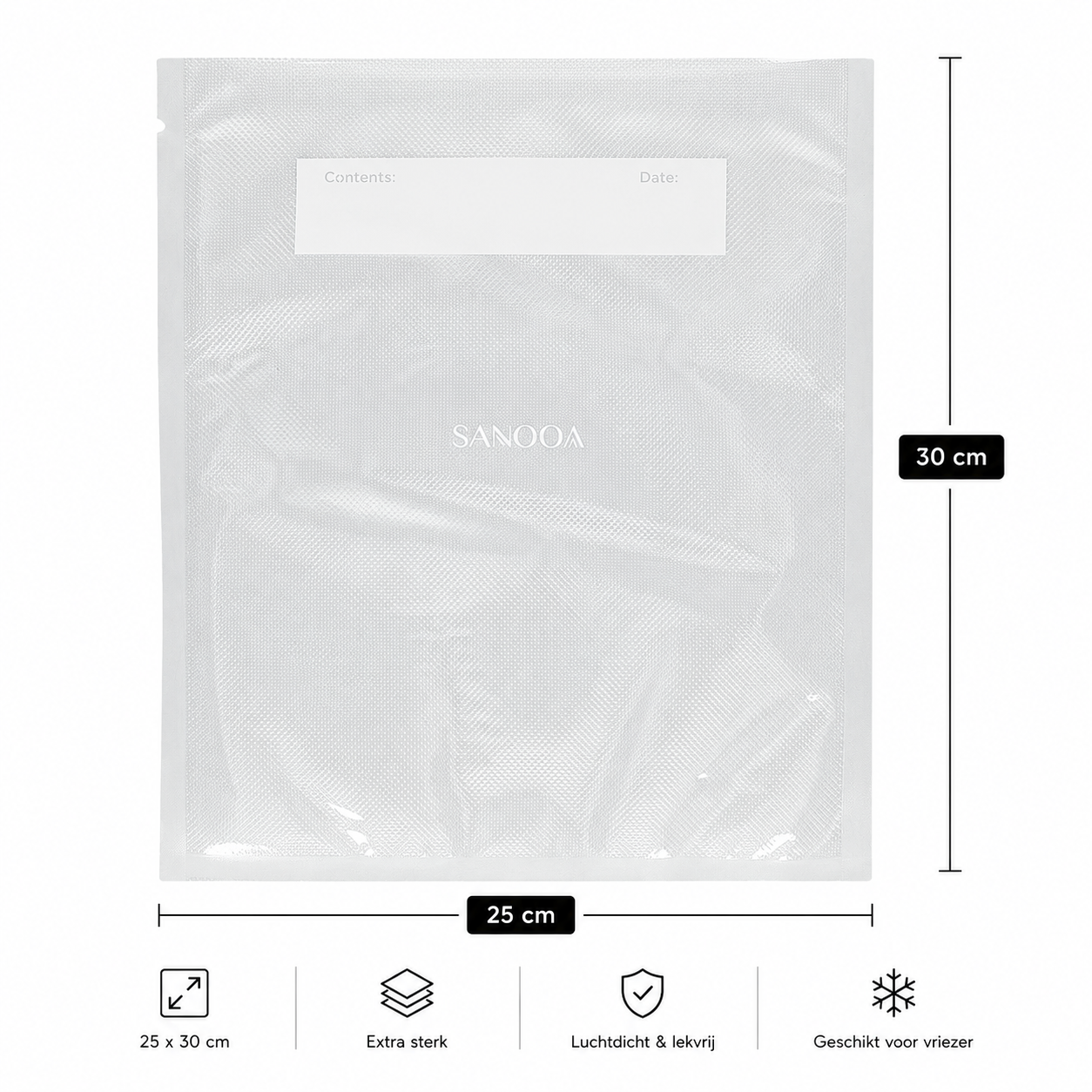 Sanooa vacumeerzak 25x30